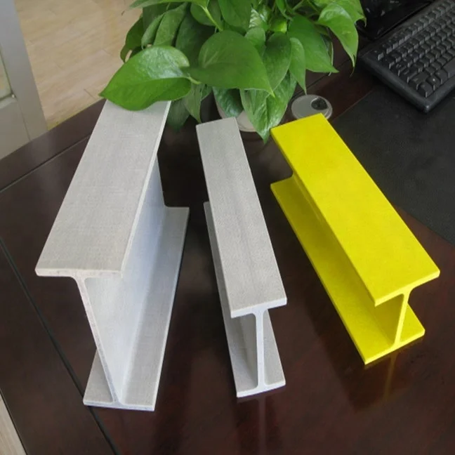 Anti-Corrosion FRP structural beam(152*152mm,200*200mm etc) and 500mm deck panel for FRP platform