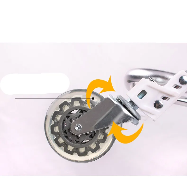 Aluminium Alloy Material and Three 4' Wheels Combined Caster Size Shopping Trolley Bag