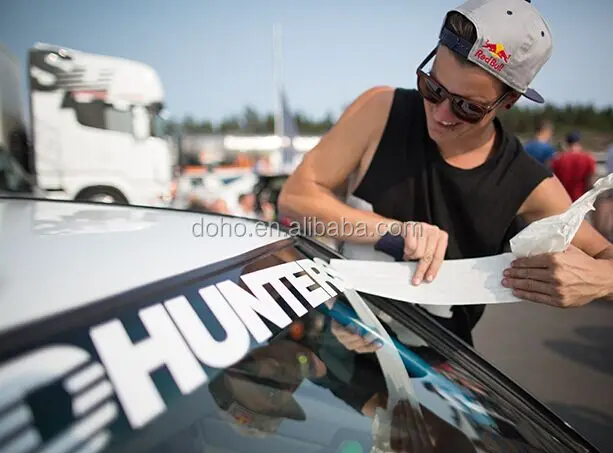 Наружные устойчивые к атмосферным воздействиям виниловые наклейки на автомобиль изготовленные заказ