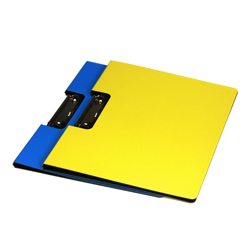High quality folder with clamp a4, plastic folder a4 file, plastic file folder cover