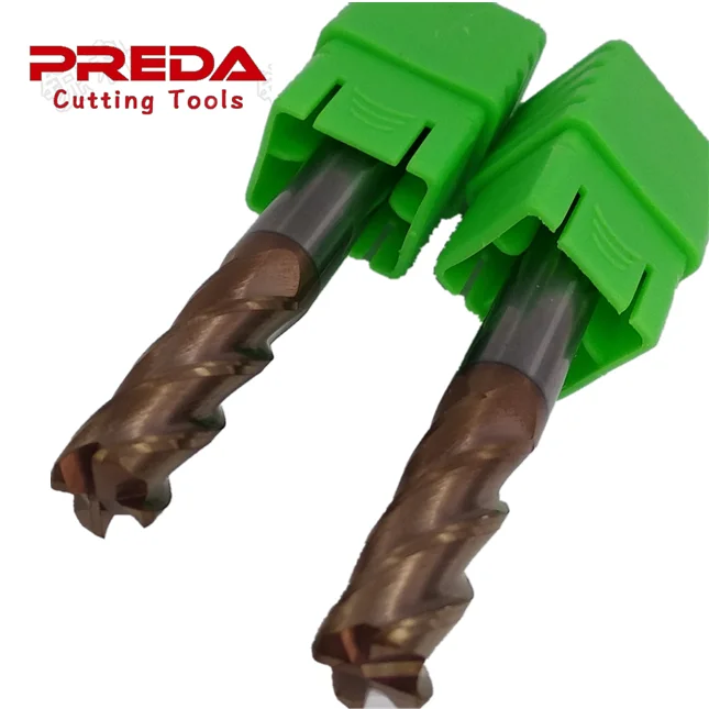 CNC Milling Tool solid carbide corner radius end mills 45HRC/55HRC