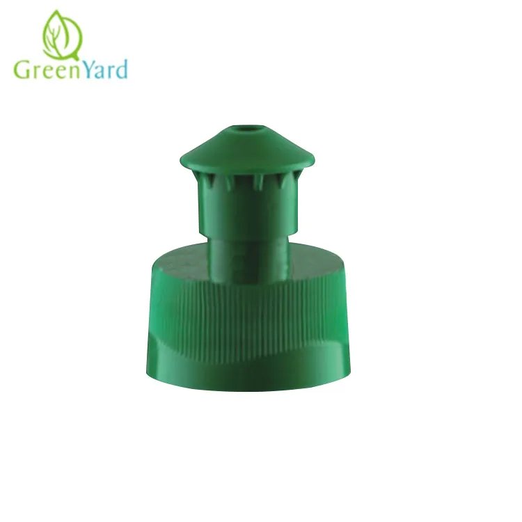 20mm 24mm 28mm Custom bottle plastic cap push pull caps pull push