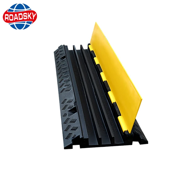 Оптовая продажа 3 канала ПВХ куртка кабель протектор для безопасности дорожного движения