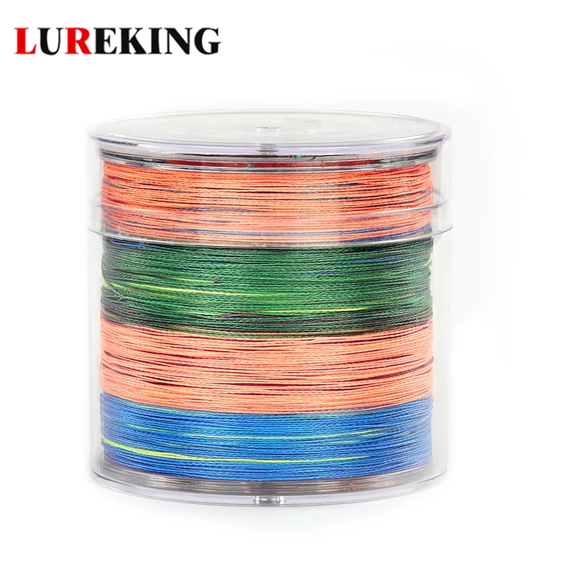 Lureking 100% PE 4 Strand Braided Fishing Line, Braided Fishing Line 6lb 20lb 50lb