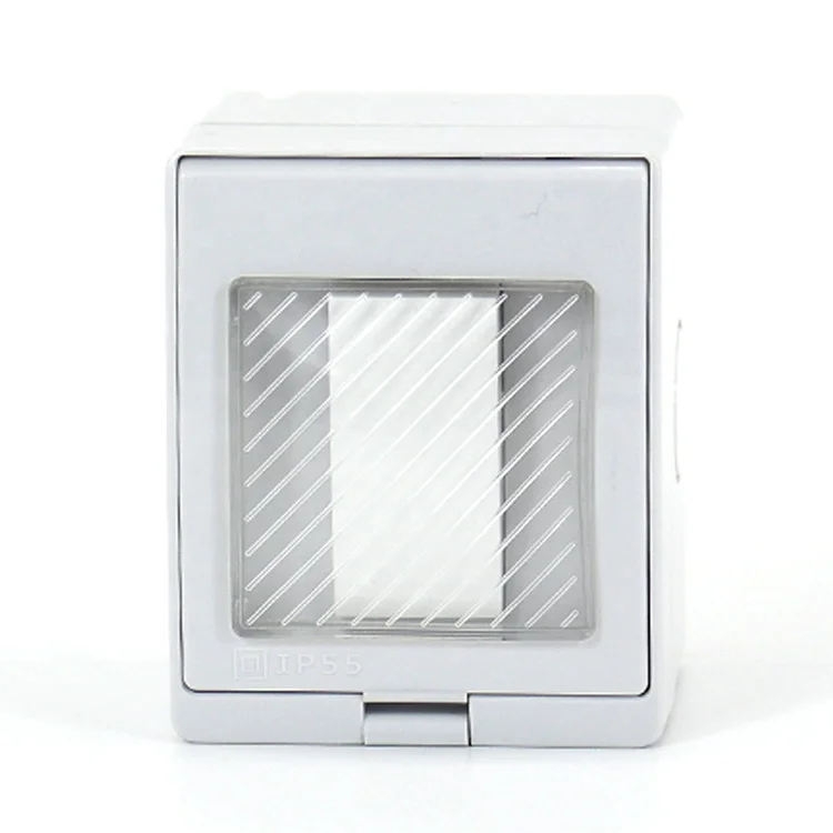 
Factory direct sale IP55 waterproof switch and socket 