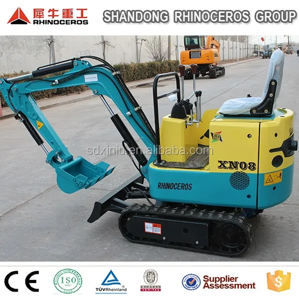Mini excavator for sale with CE ISO, 0.8T mini farm excavator for sale