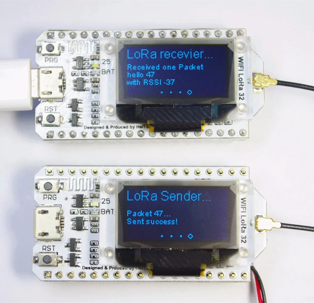 Синяя плата для разработки Интернета SX1278 LoRa ESP32 0 96 дюйма OLED-дисплей Wi-Fi комплект Lora 32 с антенной