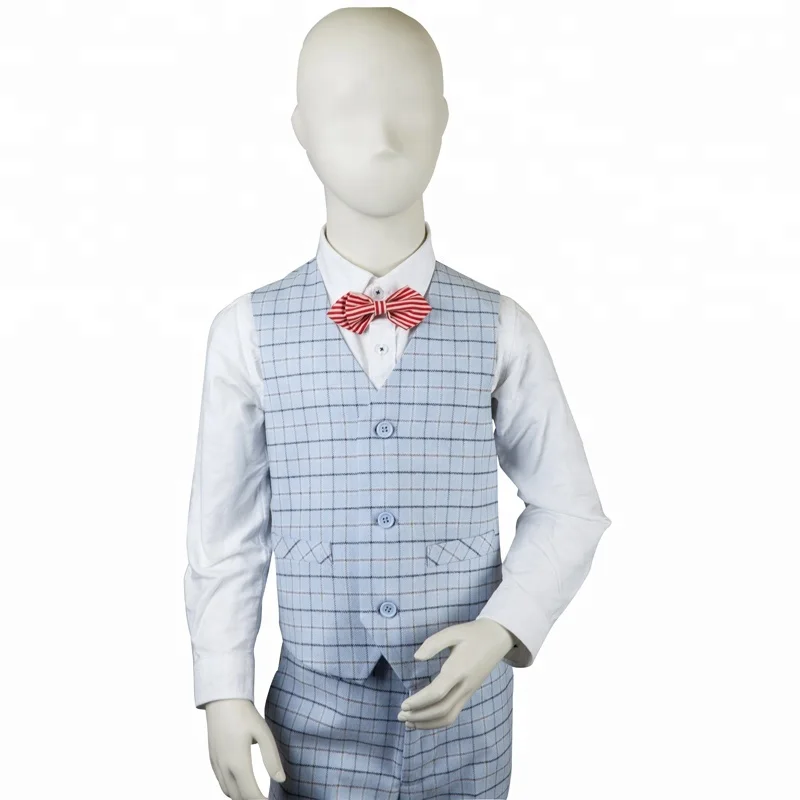 
CMT hotsale New design high quality boy suits kids 3pieces suits 