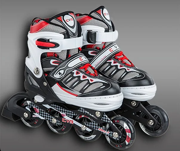 Hongduo High Quality 4 Wheel Quad Patines roller skate inline speed skating shoes for sports