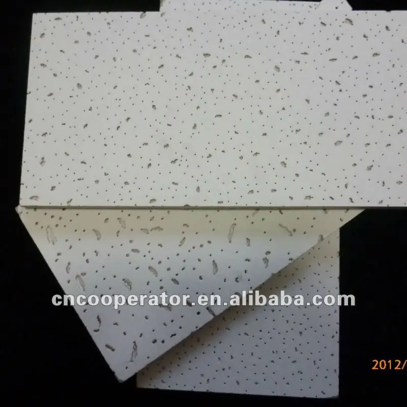 Mineral fiber ceiling board for ceiling tiles----pin hole & fine fissure