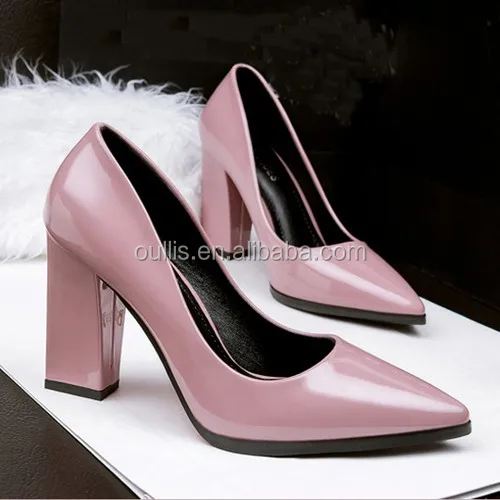 Mega March Sourcing PU shoes high quality office shoes newest designs PJS4367