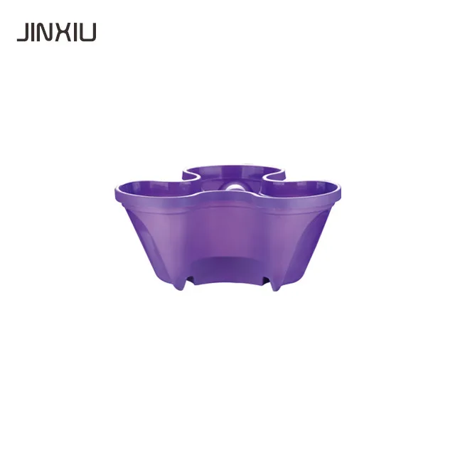 
2017 Hot Selling Plastic Stacking Flower Pot 