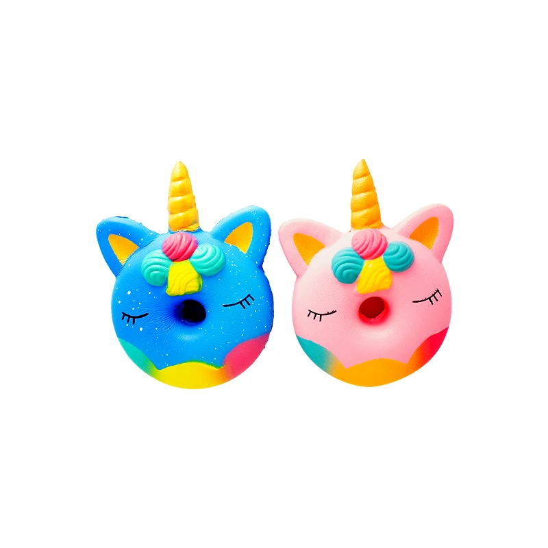 Top sale Chinese supplier cheap ibloom bun liscent unicorn donut squishy toys kawaii