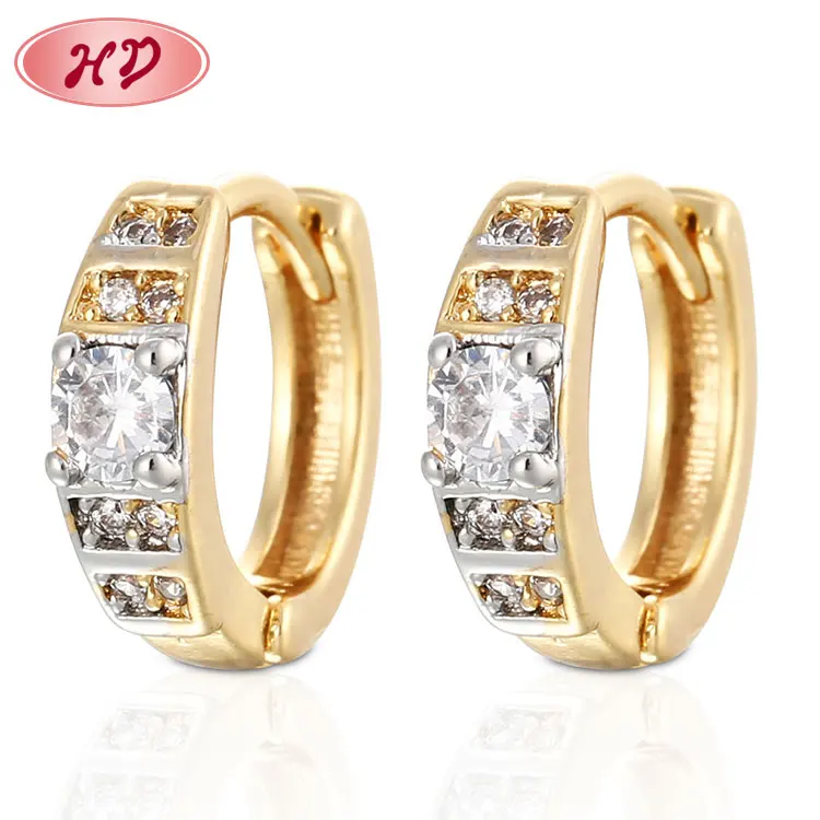 Manufacturer Fashion 18K Jewelry Turkish Gold Earrings Fancy Party Earrings,All Types Of Earrings