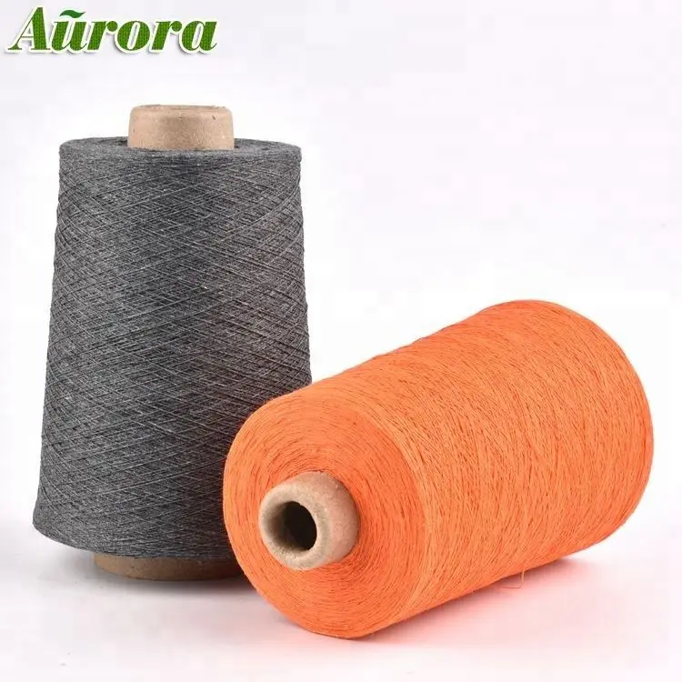 Hot sale 24/2 yarn count cupro yarn pc black yarn