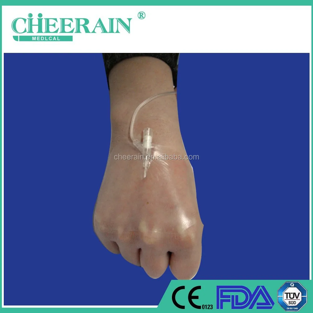 Waterproof Wound Transparent Film Pad Machine Cannula Medical Fixation Iv Dressing