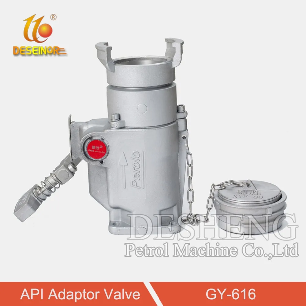 Fuel Tanker Fidlock Valve API Adaptor Valve