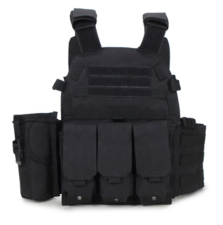 2019 Black Color Military Tactical Vest Molle Combat Vest Product Name Vest
