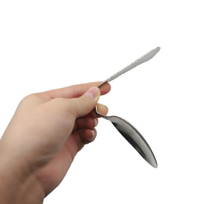 Волшебная ложка, изогнутый реквизит, ложка, уличная ложка, волшебные игрушки для фокусов, набор карманных предметов для персонала