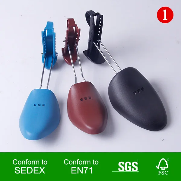 Hot Sale Plastic  shoe stretcher  Holder Shape Support Adjustable Length Plastic Shoe Tree