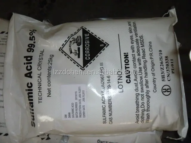 
Sulphamic acid cleaning industrial equipment / remove rust, corrosion 