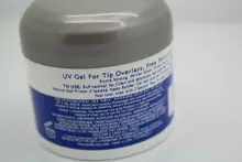 2oz Clear UV Gel Nail Art Builder Set Glue False Tips Free Shipping