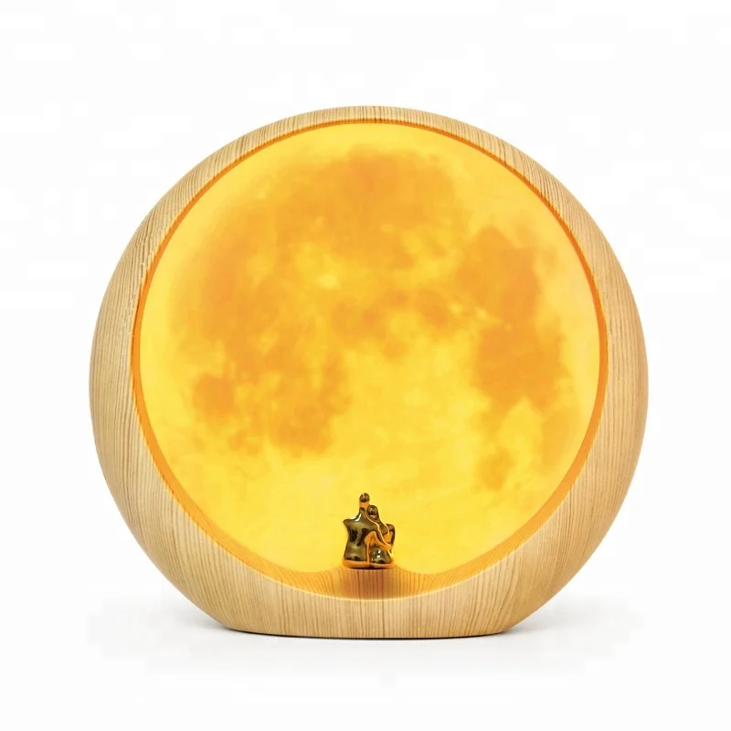 Creative products Chinese Style Led art deco Moon Light Lamp Best Bright Table Lamp