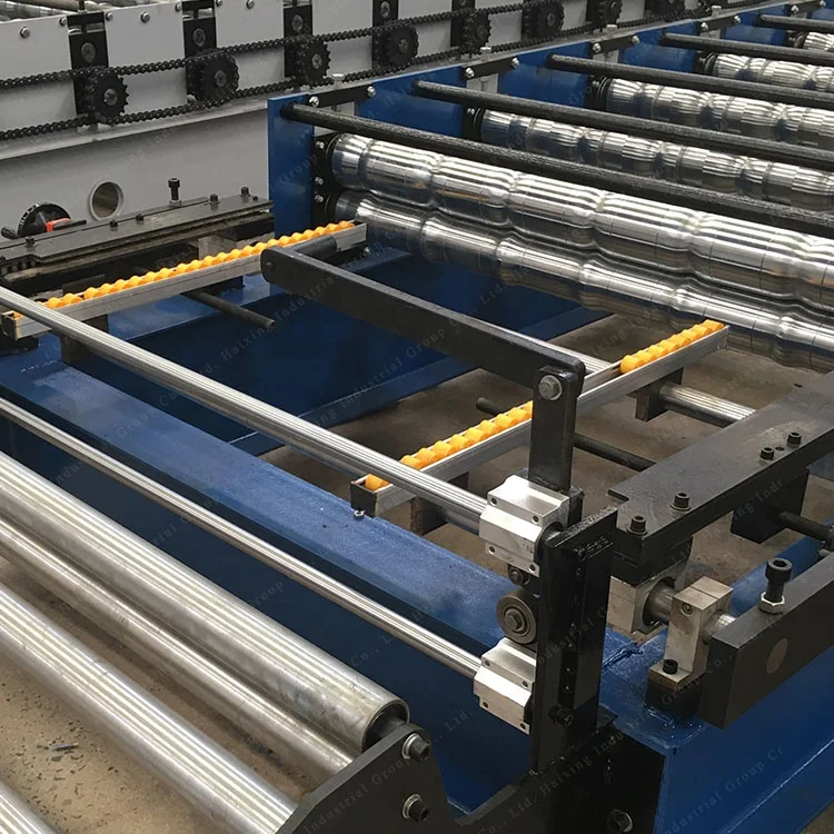 metal roof glazed tile roll forming machine