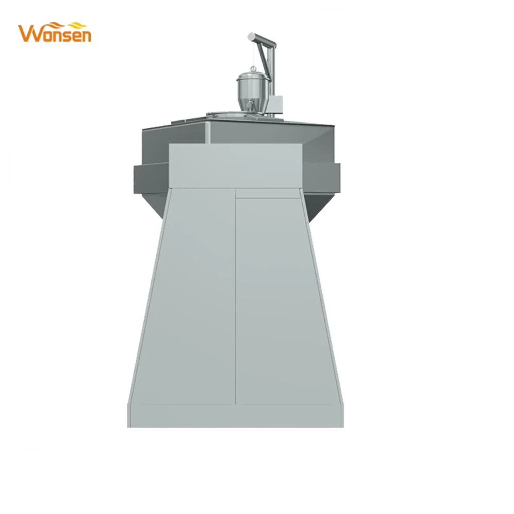 high speed capacity double square cone mixer for mixing process
