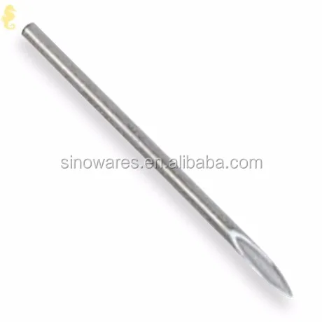 Customized stainless steel cannula and lancet needle
