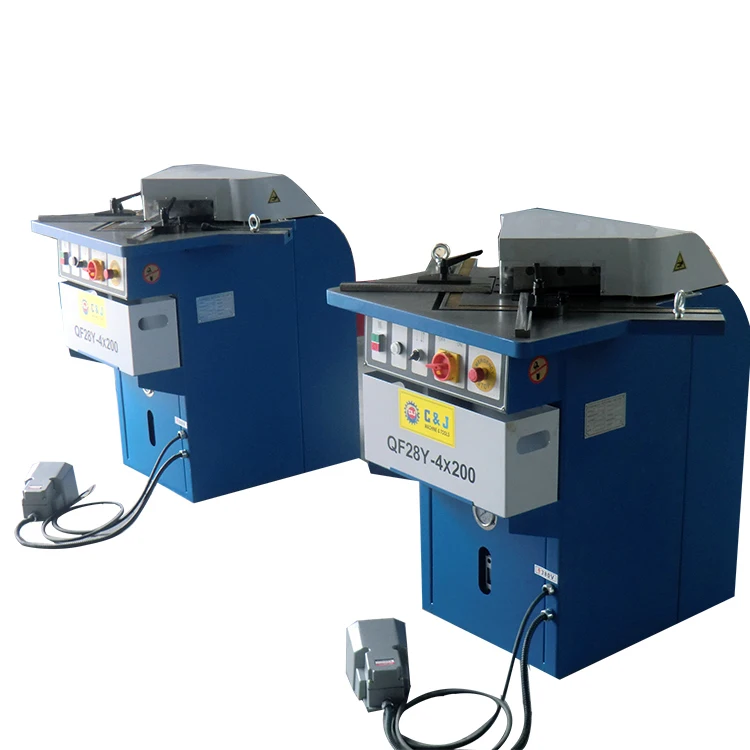 New style metal sheet corner cutting machine hydraulic QF28Y notching machine