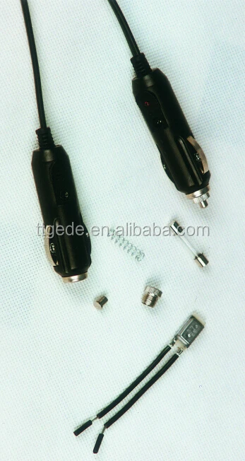 GEDE 12v Car Van Black Single Front Seat Cover Thermal Thermo Heated Cushion With Switch