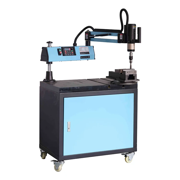 ET-16-AN  industrial CNC servo electric powerful auto tapping machine Swing-arm automatic threading machine