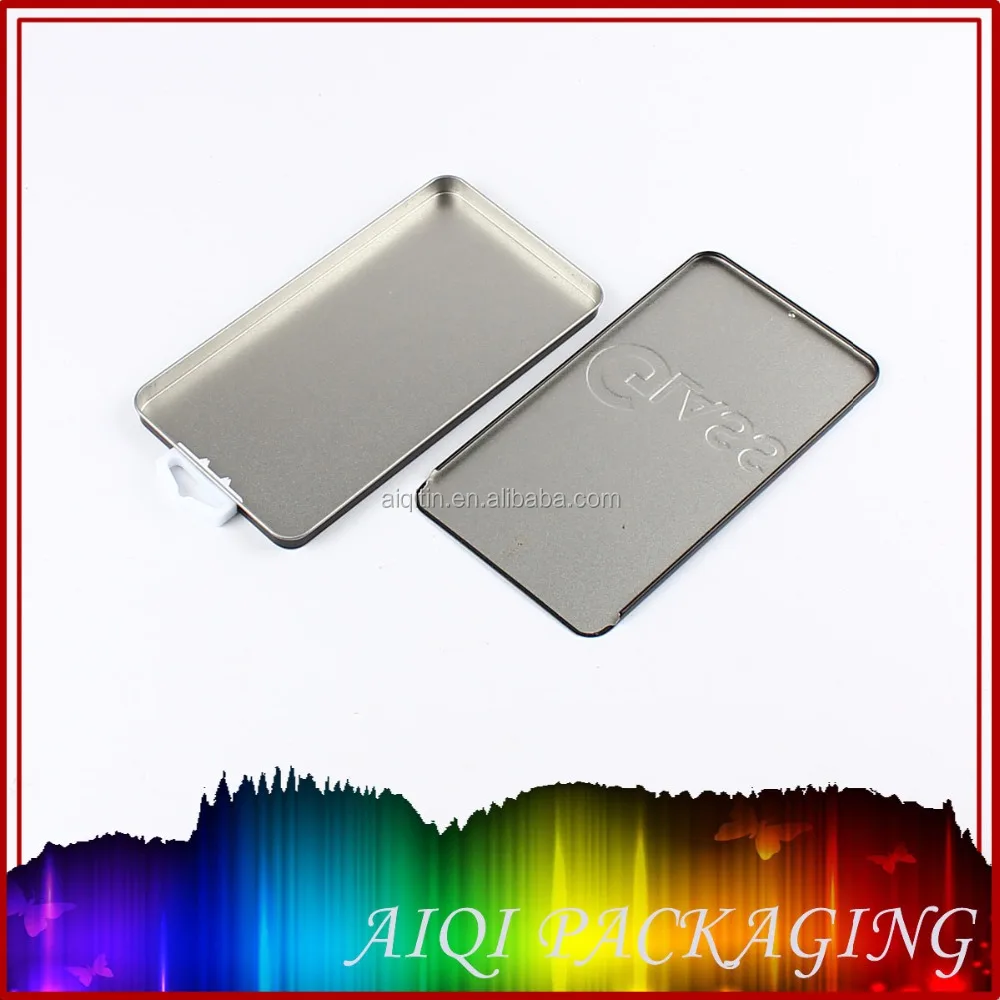 
Custom Design Hot Selling Tempered Glass Screen Protector Tin Box 