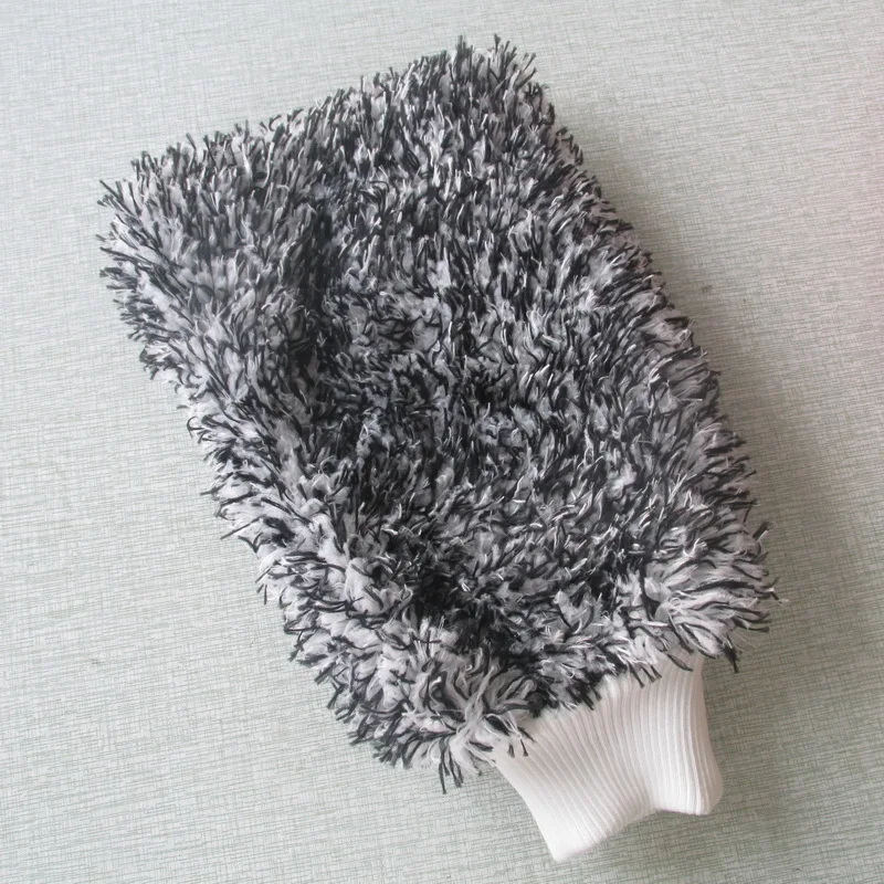 
viscose microfiber glove car wash mitt for car 