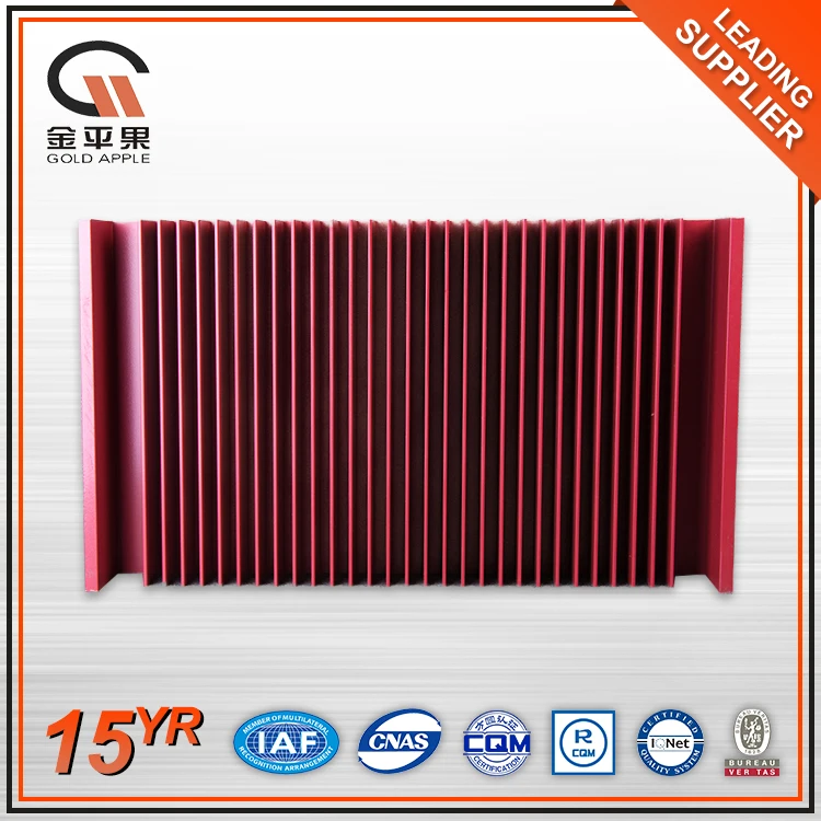 
High precision industrial round aluminum heat sink 