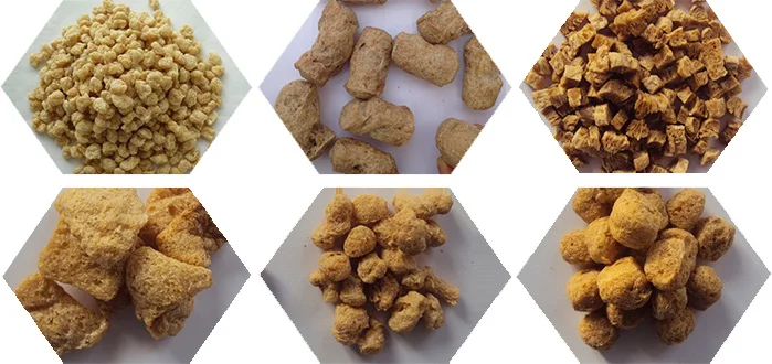 150kg/h Soya Nugget/ Protein Food Making Machine