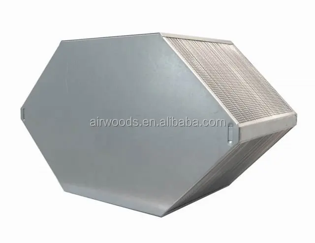 Поперечный противовес рекуперации тепла вентилятор сердечник энтальпия теплообменник