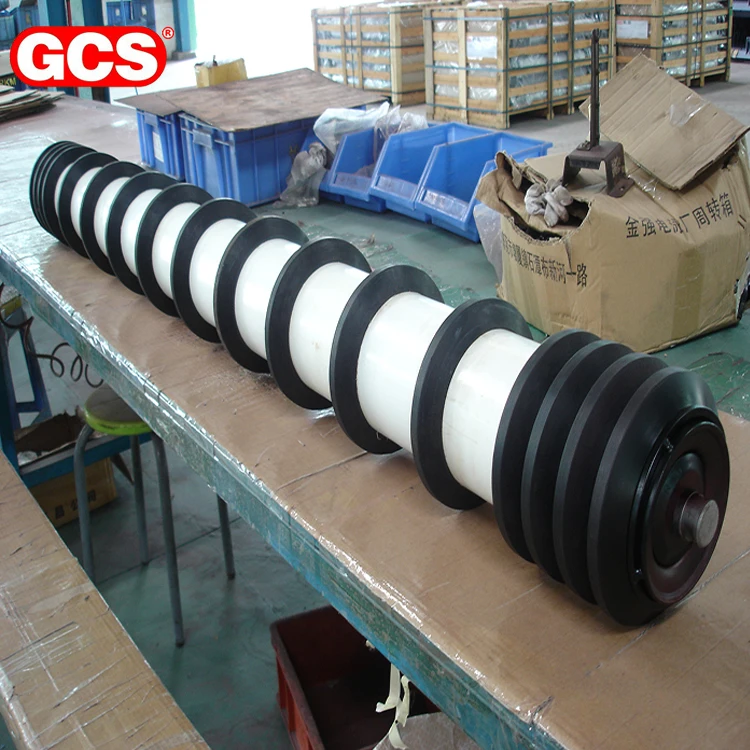 Оптовая продажа настроить конвейер направляющий гребень типа ролик транспортера