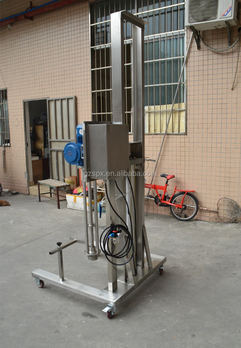 New set High Shear lifting homogenizer lab homogenizing mixer