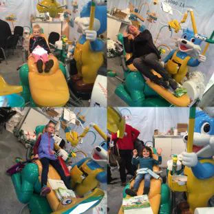 Funny Dental Chair Units for Children