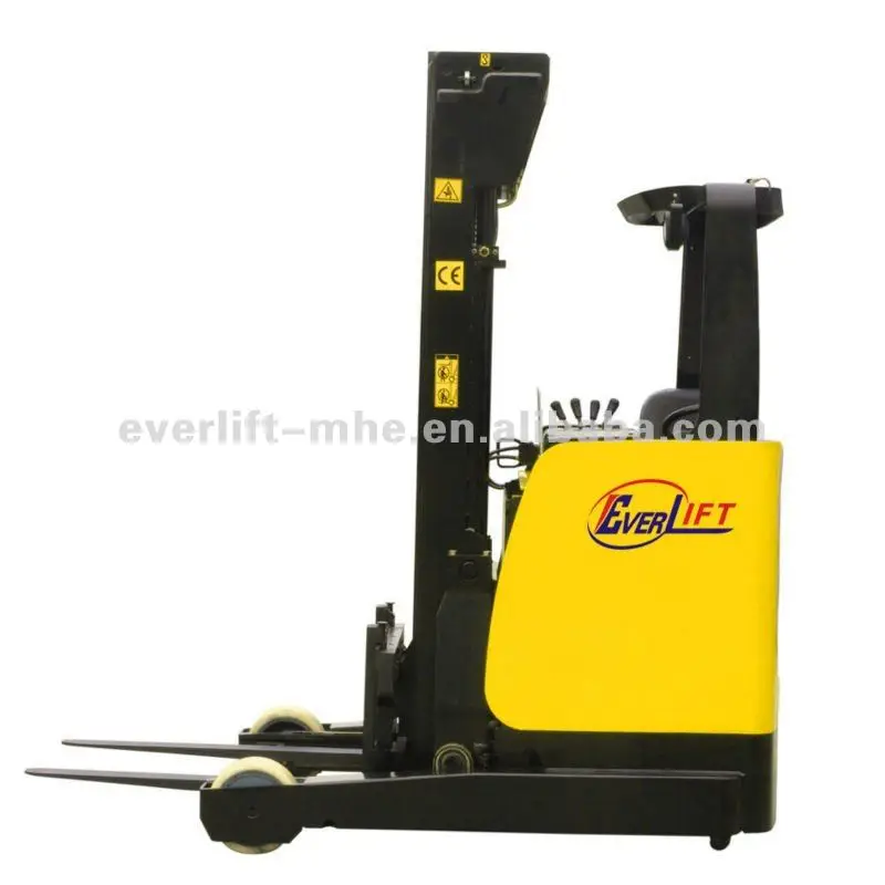 Seated battery forklift reach forklift high lift reach truck electric reach truck power supply and EPS