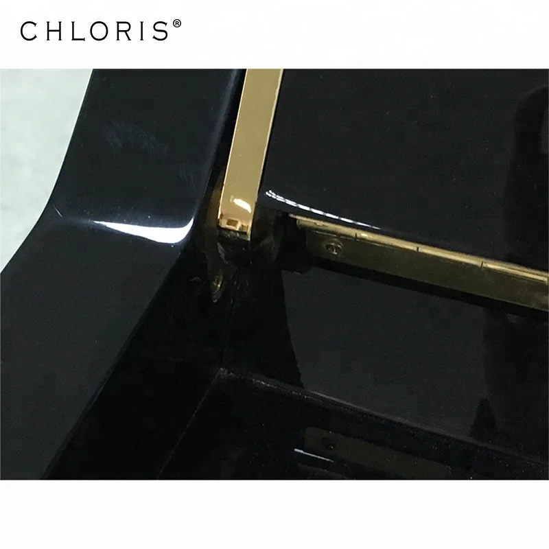 New 88 Keys Studio Piano Black Baby Vertical Piano factory Price, Ebony Polish HU-131E