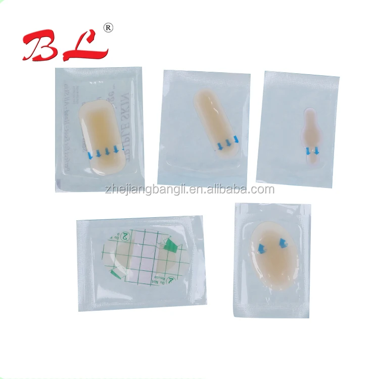 Hydrocolloid Plaster Wound Dressing Footcare Foot Blister Plaster