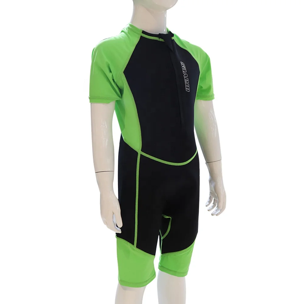 custom kids sportswear Neoprene with spandex stretch fabric for swimming
