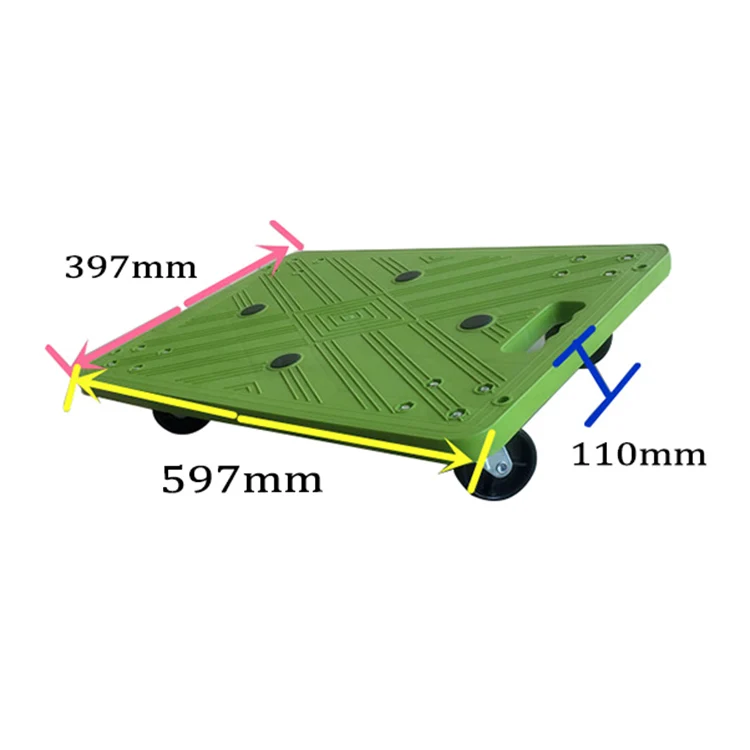 Trade Assurance Furniture High Quality Moving Pallet Mover Tool Dolly Hand Cart