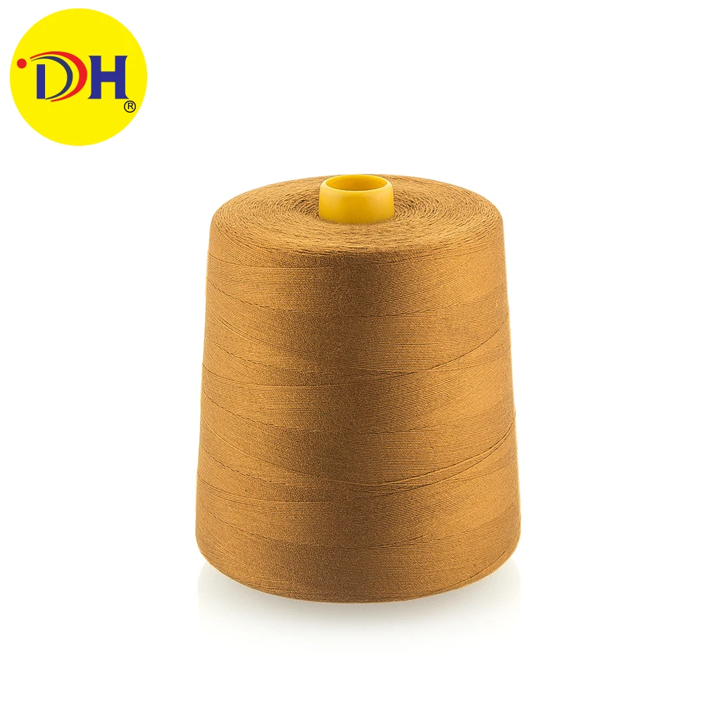 
100% spun polyester Sewing Thread 20/3 5000y high tenacity for garment accessory 
