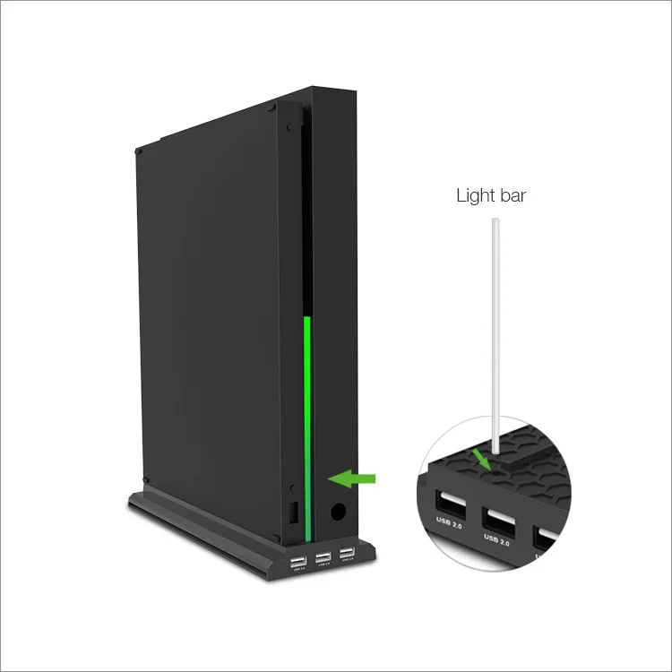 
Vertical Stand Cooling Fan For Xbox One X Controller 