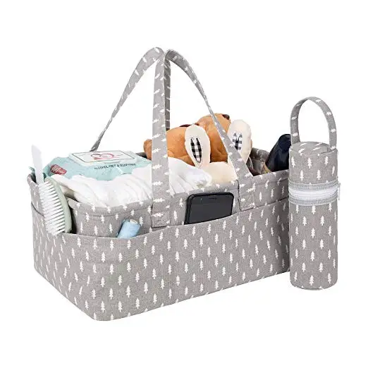OEM&ODM Baby Diaper Caddy Organizer  Baby Shower Gift Storage Basket