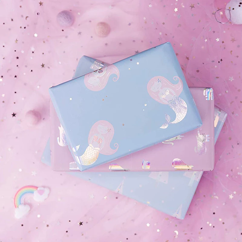 
Wholesale Eco Friendly Material Printed Gifts Wrapping Paper 